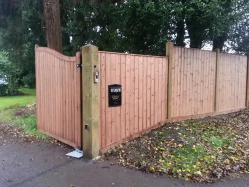 Click Here To Enlarge This Photo Of Westminster Gates  with underground automation
