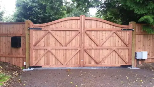 Click Here To Enlarge This Photo Of Westminster Gates  with underground automation