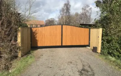 Photo of uPVC Metal Framed Sliding Gate