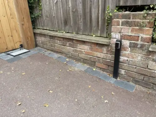 Click Here To Enlarge This Photo Of Softwood Automated Gate & Automation