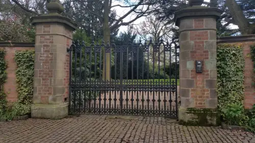 Click Here To Enlarge This Photo Of Automated Estate Gates For Shenton Hall: A 20-Year Partnership