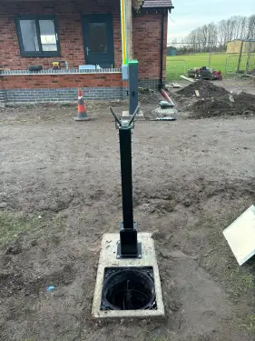 Click Here To Enlarge This Photo Of Security Barrier System Installation - Donnington Park