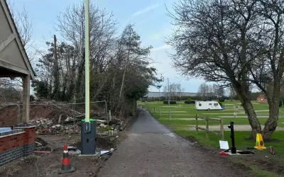 Photo of Security Barrier System Installation - Donnington Park