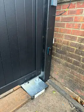 Click Here To Enlarge This Photo Of Automated Gate Installation - Smalley, Derbyshire