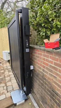 Click Here To Enlarge This Photo Of Automated Gate Installation - Smalley, Derbyshire