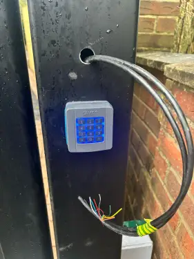 Click Here To Enlarge This Photo Of Automated Gate Installation - Smalley, Derbyshire