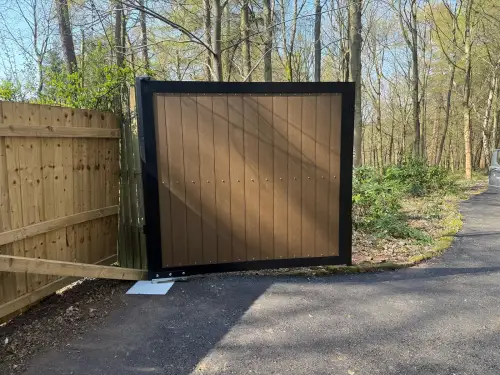Click Here To Enlarge This Photo Of Automatic Gate Installation, Ravenshead, Nottinghamshire