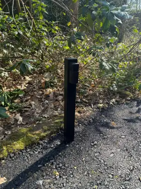Click Here To Enlarge This Photo Of Automatic Gate Installation, Ravenshead, Nottinghamshire