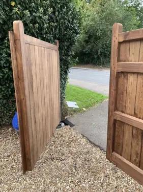 Click Here To Enlarge This Photo Of Kingston Style Boarded Gates