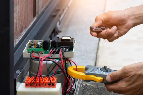 Click Here To Enlarge This Photo Of What Happens During An Electric Gate Safety Inspection&quest;